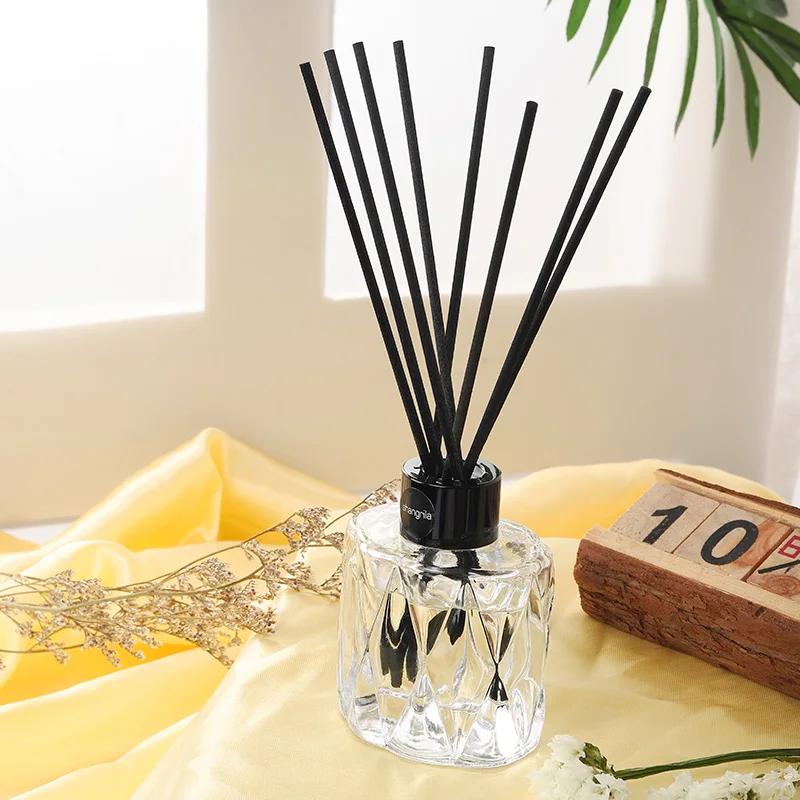 Good Quality Natural Rattan Reed Diffuser Fragrance air Freshener Fire-free Home Fragrance Fiber Stick Reed Diffuser Set