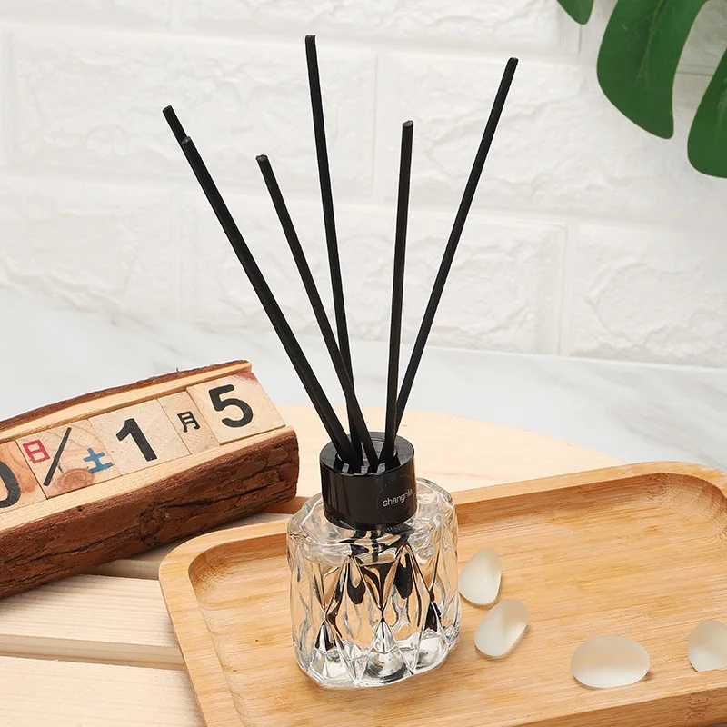 Good Quality Natural Rattan Reed Diffuser Fragrance air Freshener Fire-free Home Fragrance Fiber Stick Reed Diffuser Set