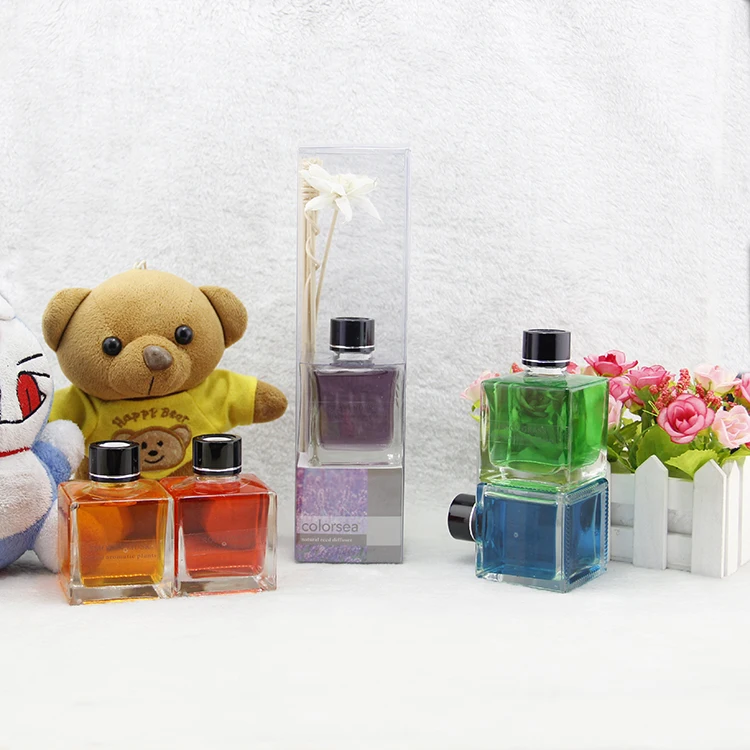 Reed Diffuser Glass Reed Diffuser Bottle Refillable Perfume Atomiser Glass Reed Diffuser Bottle With Custom Label and Logo Deser