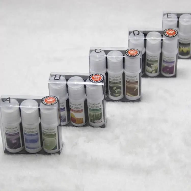 Pure And Natural OEM/ODM diffuser essential oil Portable diffused oil essenti 3*15ML diffuser essential oil