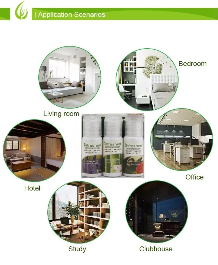 Pure And Natural OEM/ODM diffuser essential oil Portable diffused oil essenti 3*15ML diffuser essential oil