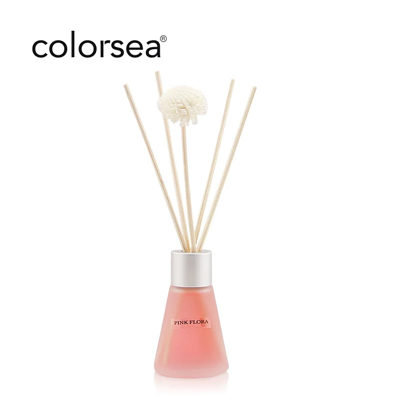 Free Sample Luxury Home Decor New Perfume Fragrance Fibre Stick Black Fireless Glass Reed Diffuser Car air Freshener2 Reed Diffuser