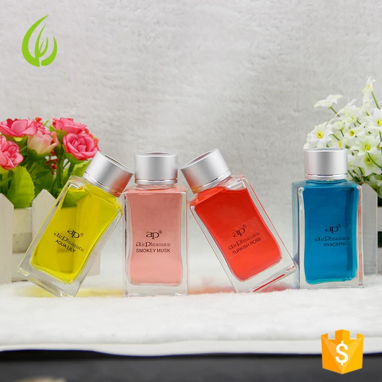 Custom logo Aroma Perfume Reed Diffuser with Sticks in Glass Gift Box Car air Freshener 100ml Malaysia Aroma Diffuser