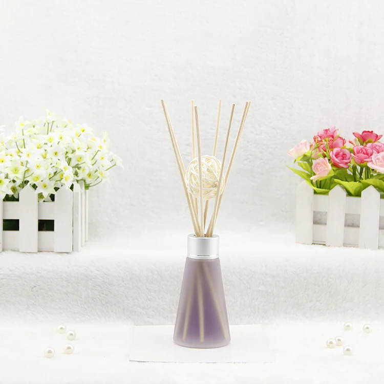 High Quality Clear 80ml 100ml Round Reed Diffuser Glass Bottle Car air Freshener