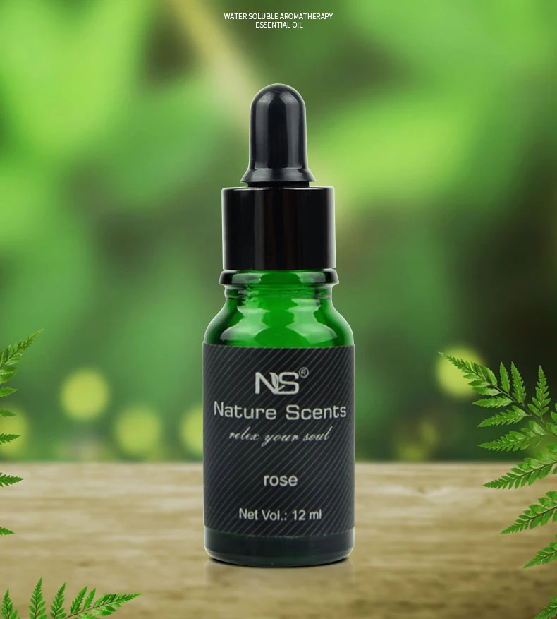 OEM/ODM Factory Price Fragrance 12 ml Essential Oil Glass Dropper Bottle Water Soluble Luxury Lemon Essential Oil