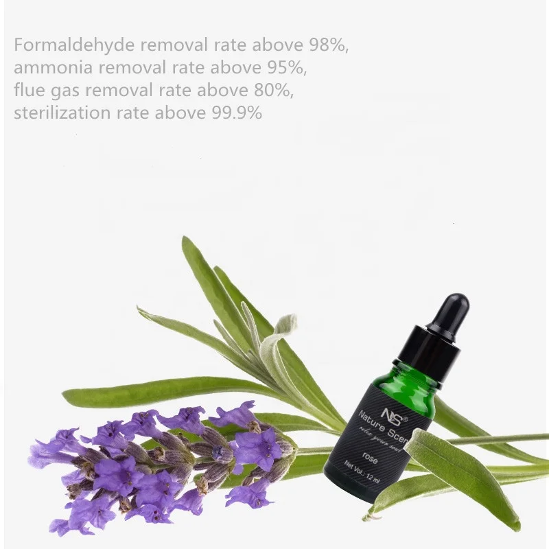 OEM/ODM Factory Price Fragrance 12 ml Essential Oil Glass Dropper Bottle Water Soluble Luxury Lemon Essential Oil