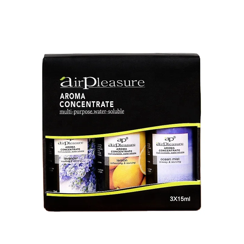 ODM OEM Custom Shangrila Camellia Lemon Minty Boss Intense Aroma Difuser Essential Oil Set for Gifts