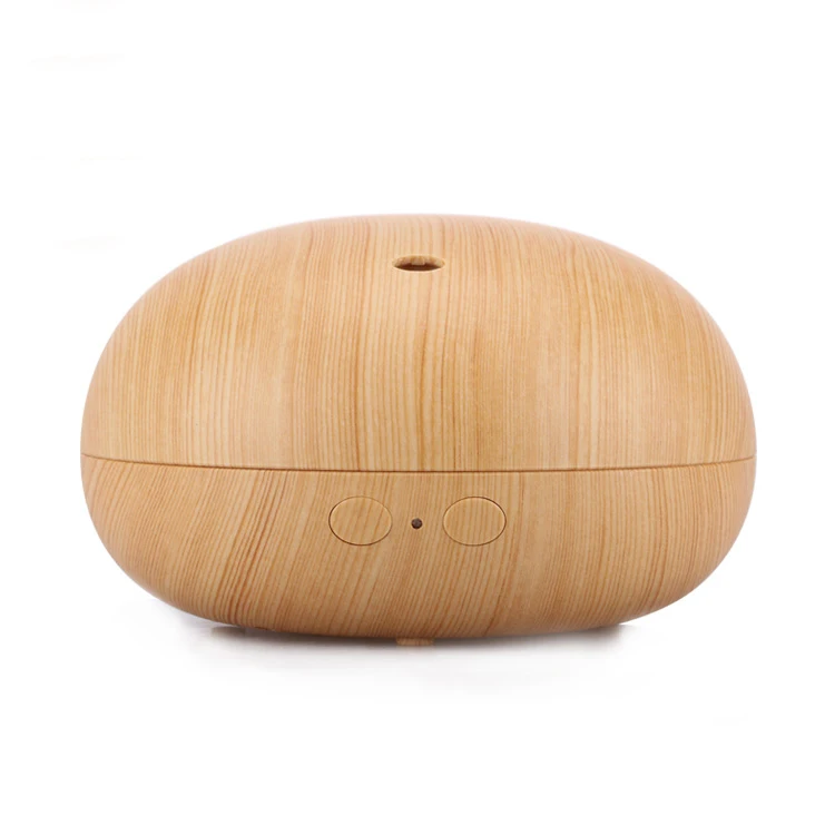 Custom LOGO 3 Types Wood Grain Plastic Shell Humidification and Various Fragrances Aroma Diffuser