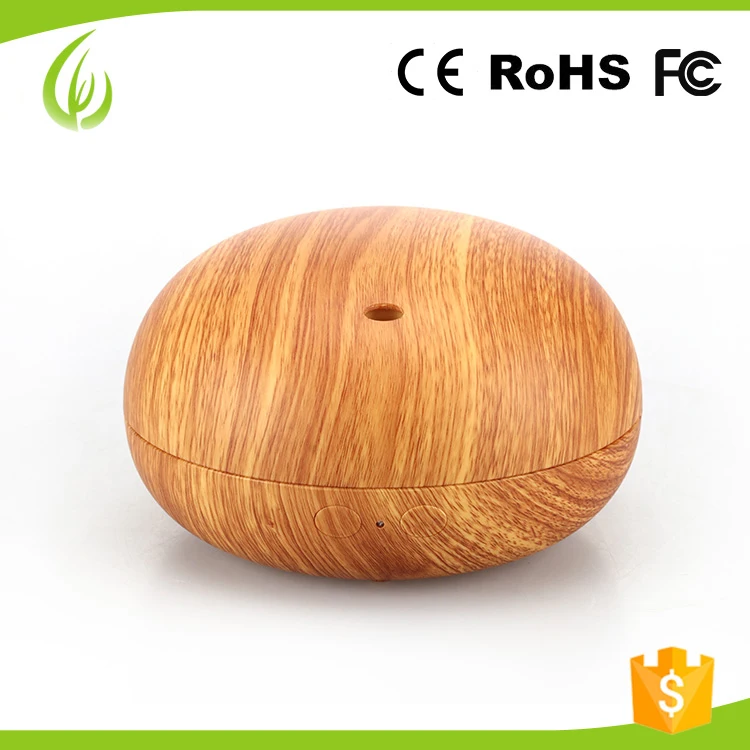 Custom LOGO 3 Types Wood Grain Plastic Shell Humidification and Various Fragrances Aroma Diffuser