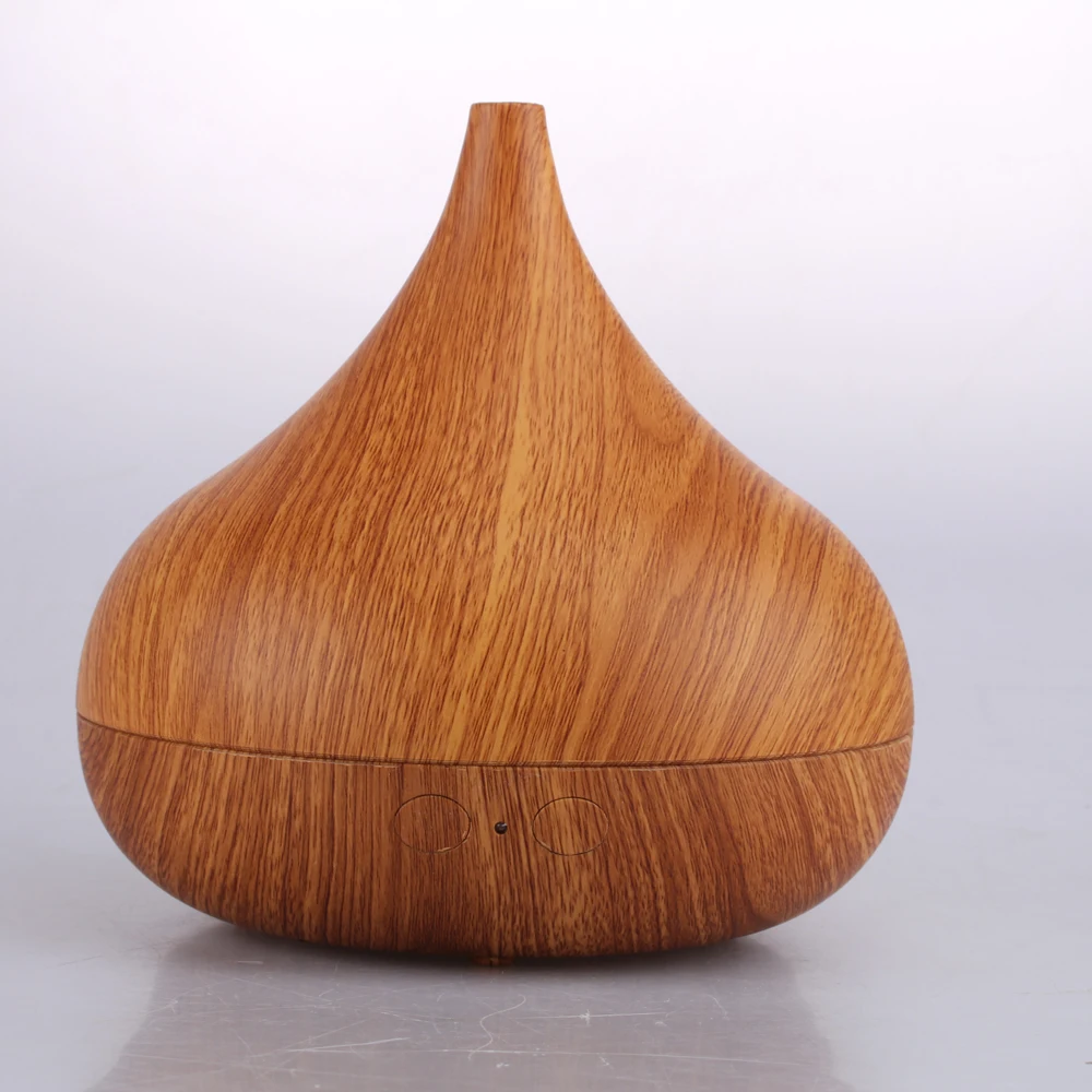Ultrasonic Essential Oil Diffusor Air Humidifiers Aroma Diffuser 400ml Wood Grain Essential Oil Fragrance Humidifier for Desktop