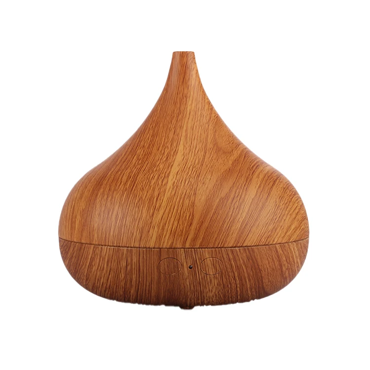 Ultrasonic Essential Oil Diffusor Air Humidifiers Aroma Diffuser 400ml Wood Grain Essential Oil Fragrance Humidifier for Desktop