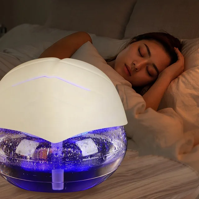 Hot Sale Water-Based Purifier Air Washer Air Fresher with 7 LED Color Changing Light for Rooms