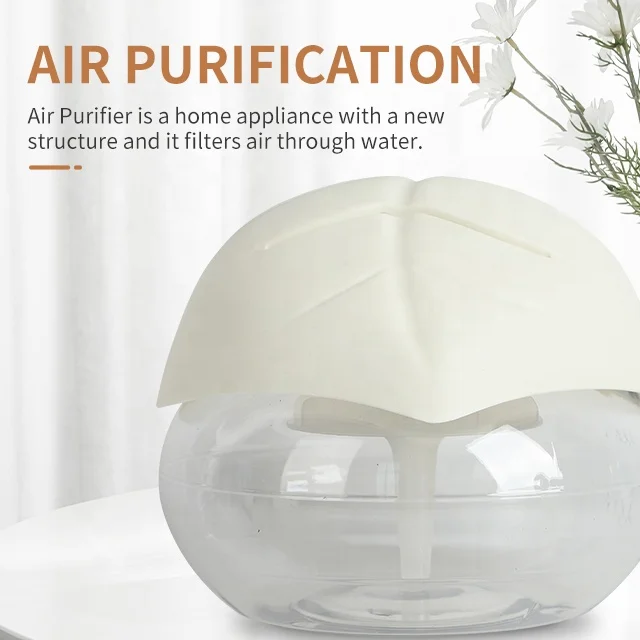 Hot Sale Water-Based Purifier Air Washer Air Fresher with 7 LED Color Changing Light for Rooms