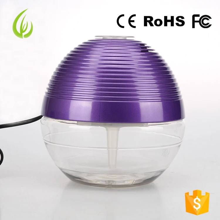 Factory Air Cleaner Purifier With Colorful LED Light for Home Office Hotel Personal Use Air Purifier 8 Colors