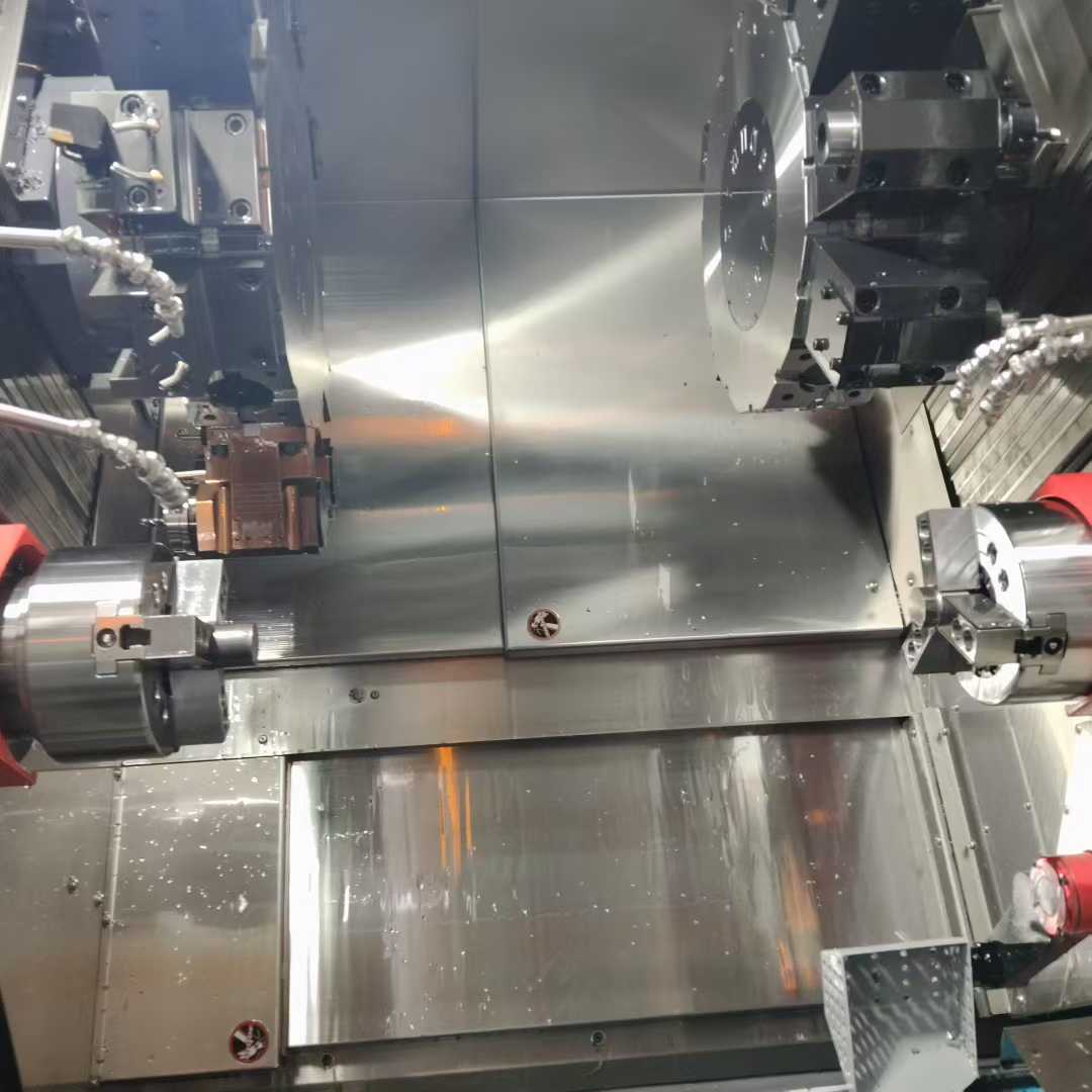 Dual Spindle Dual Turret Turning Milling Centers Parallel Turret