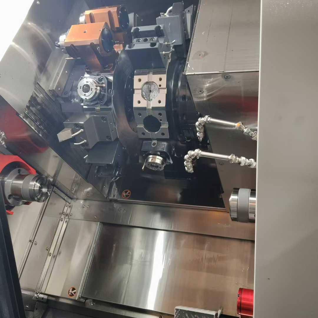 Dual Spindle Dual Turret Turning Milling Centers Parallel Turret
