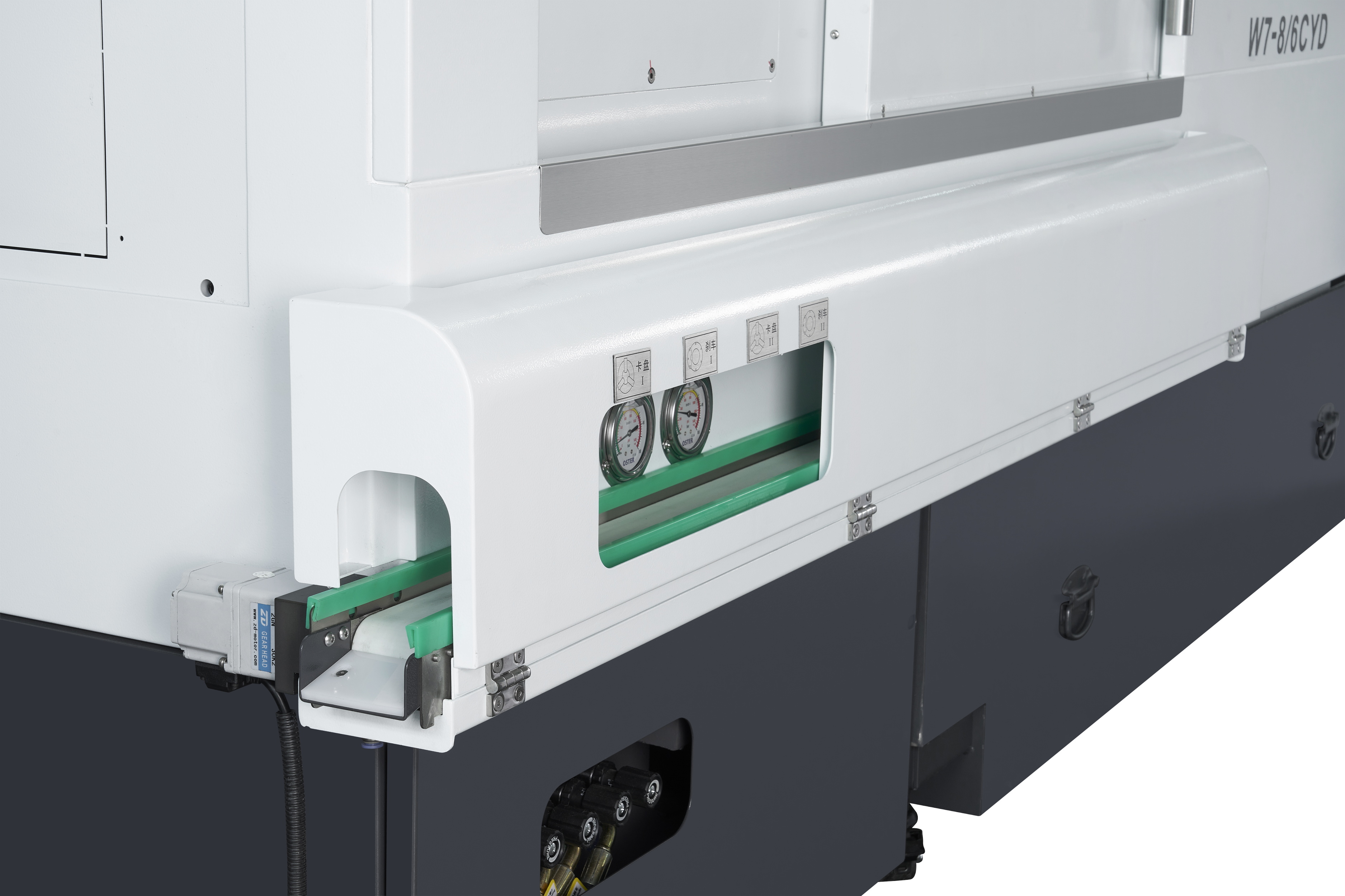 Double Spindle Driven Tool Turret Machine Tool