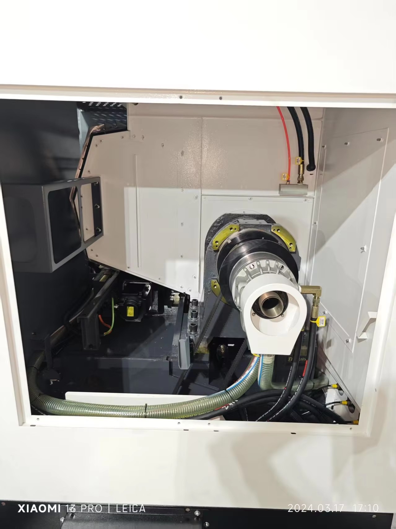 Two Axis Turning Lathe with Servo Turret