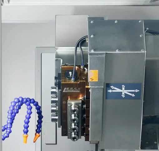 Heavy Duty CNC Turning Center With 4+4 Live tool