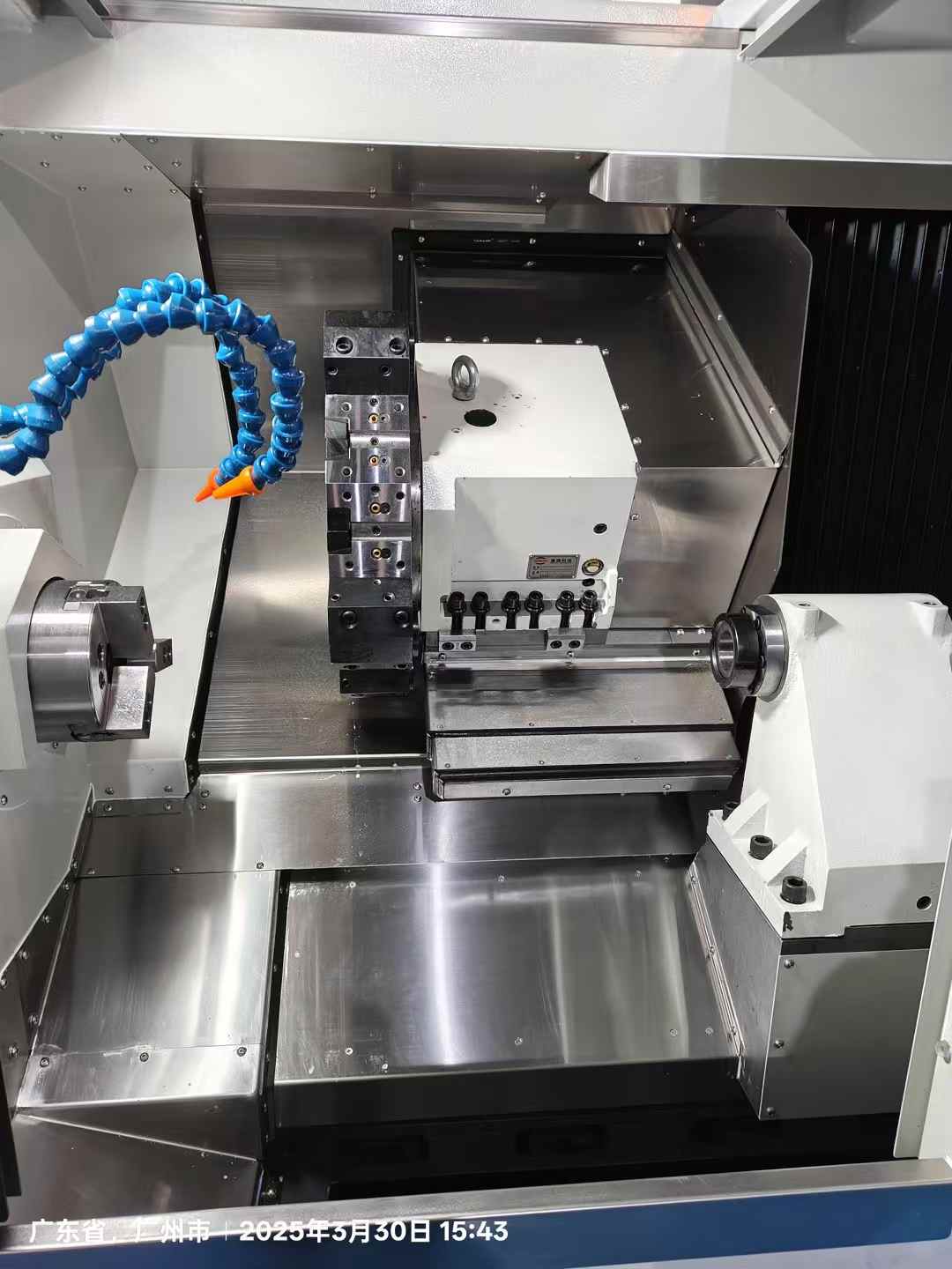 Servo Turret Hydraulic Tailstock Cnc Turning Lathe