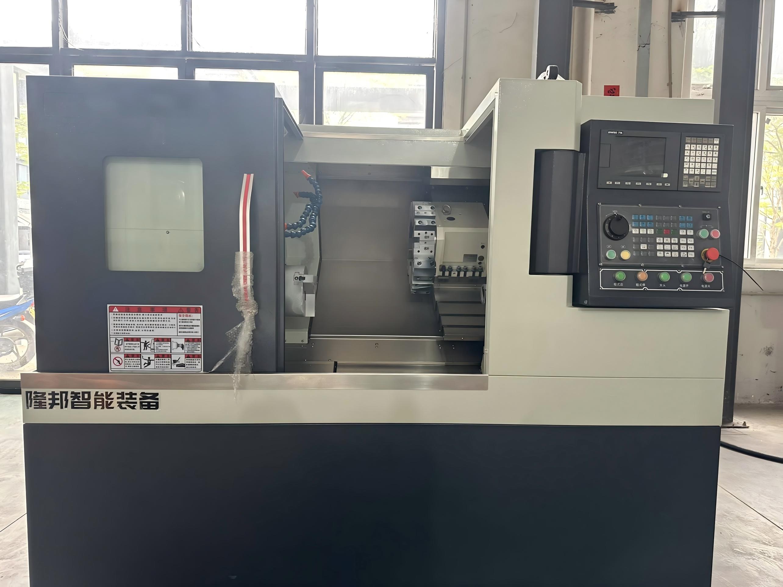 Servo Turret Hydraulic Tailstock Cnc Turning Lathe