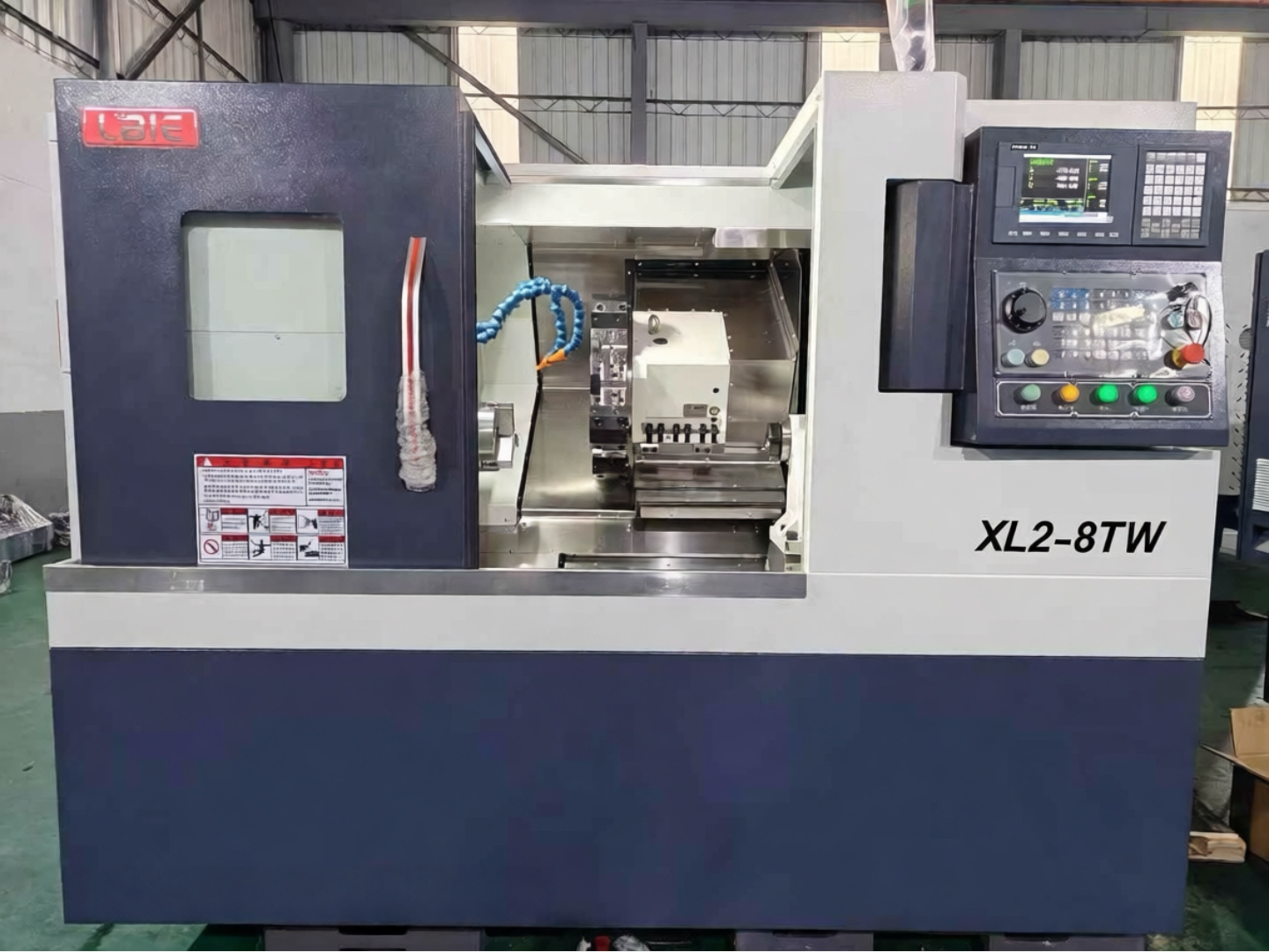 Servo Turret Hydraulic Tailstock Cnc Turning Lathe