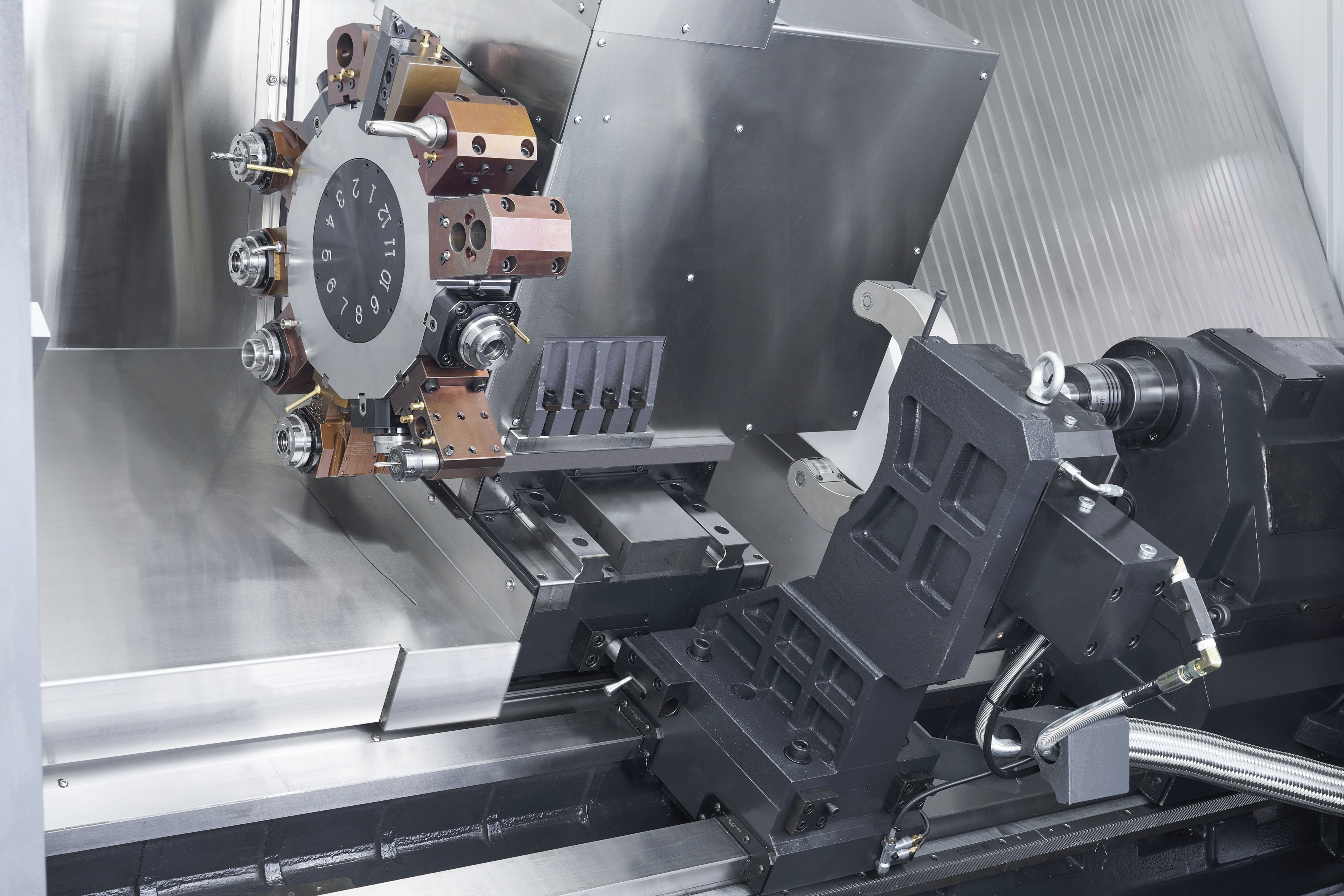 Heavy-Duty CNC Lathe for Large-Diameter & Long Bar Stock Machining
