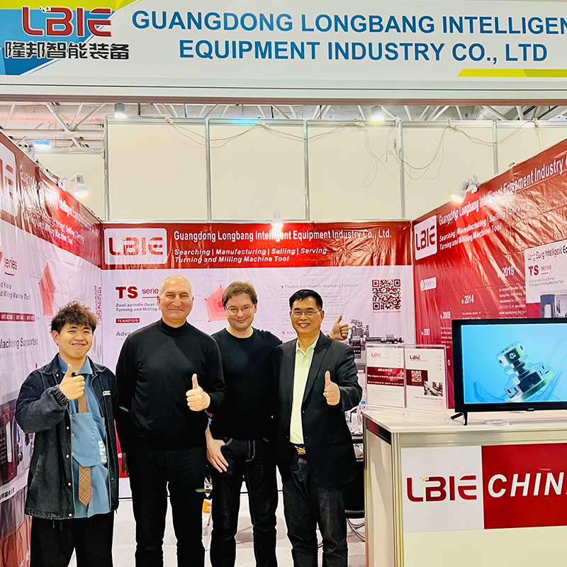 LBIE Showcases Advanced CNC Lathe at Russian Industry Exhibition