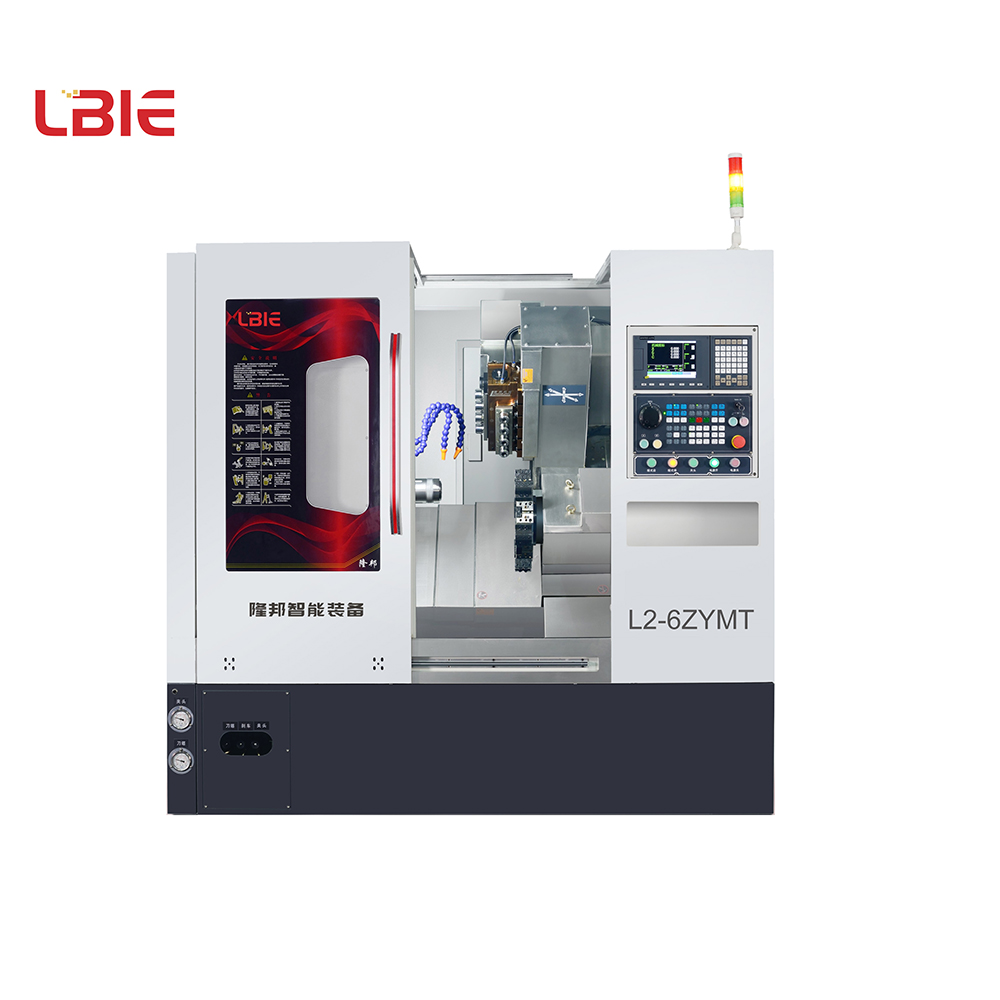 Heavy Duty CNC Turning Center With 4+4 Live tool