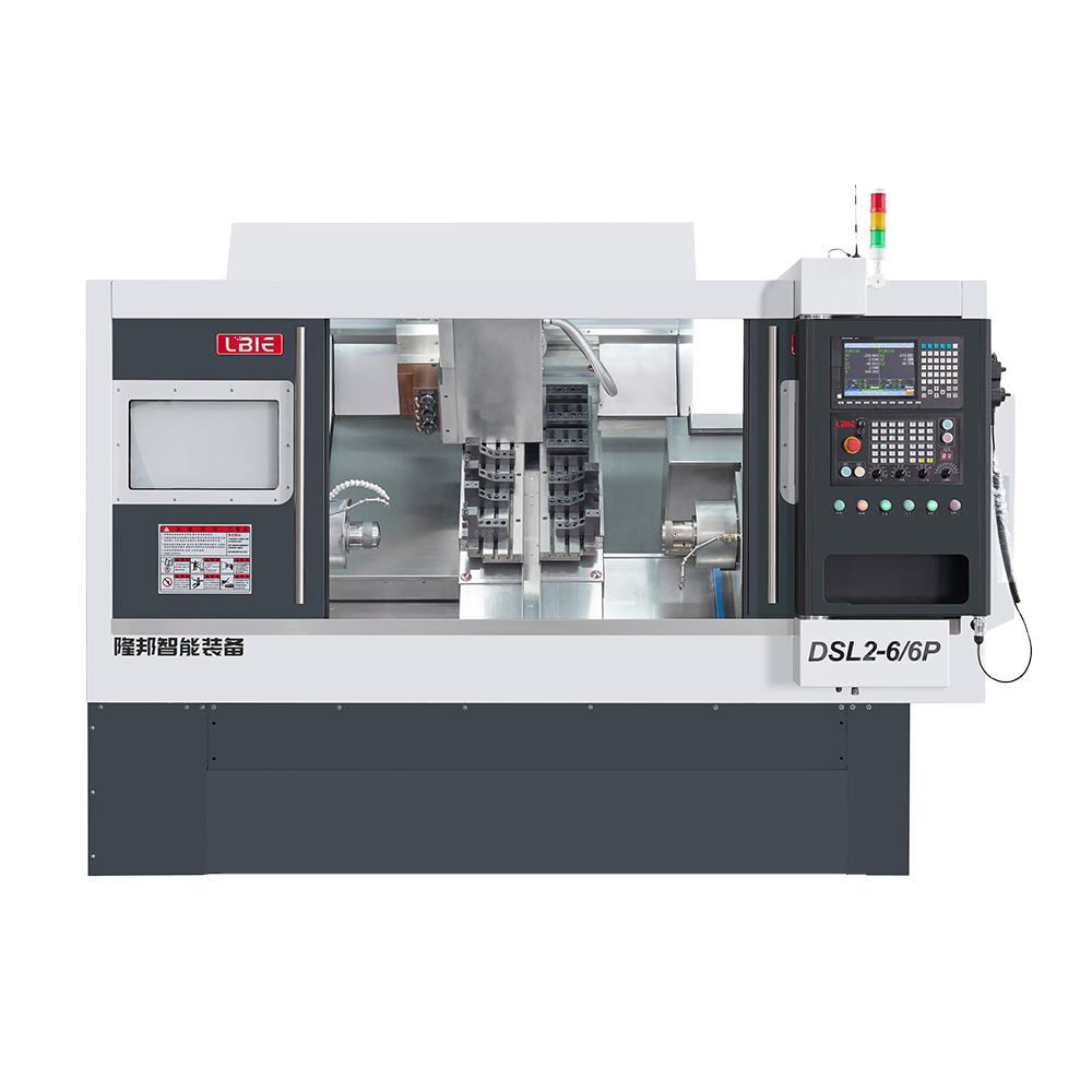 Double Spindle Double Gang Carrier Lathe