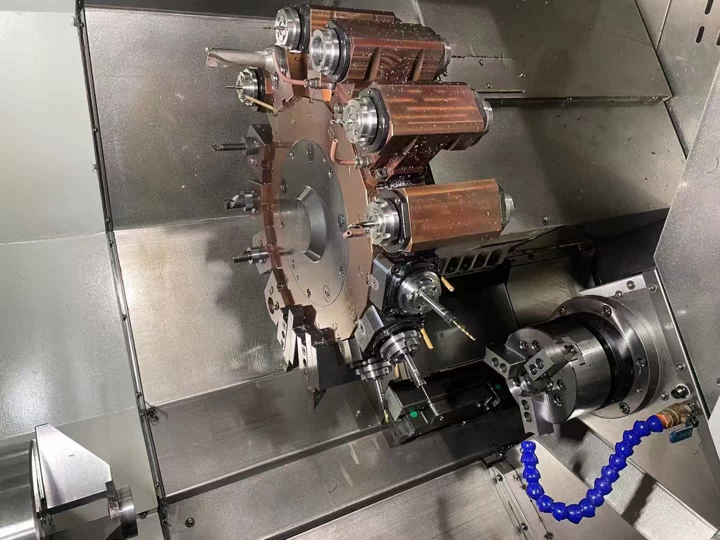 Double Spindle Lathe