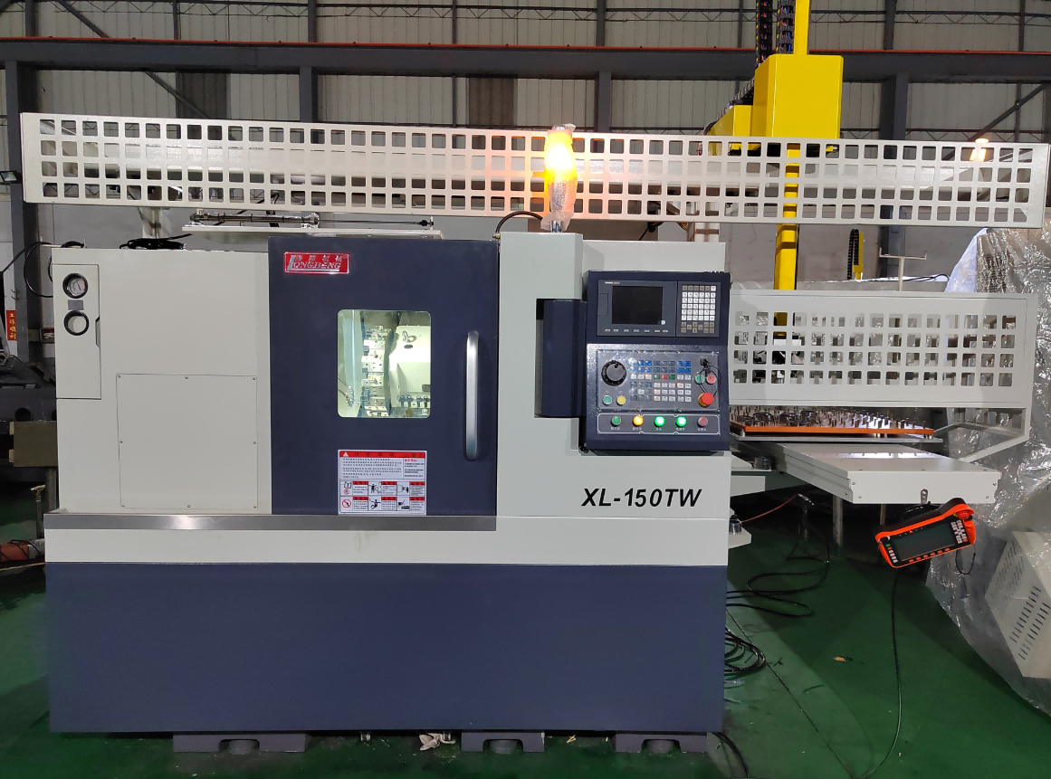 Linha de produção flexível para torno CNC e sistema de automação para torno CNC