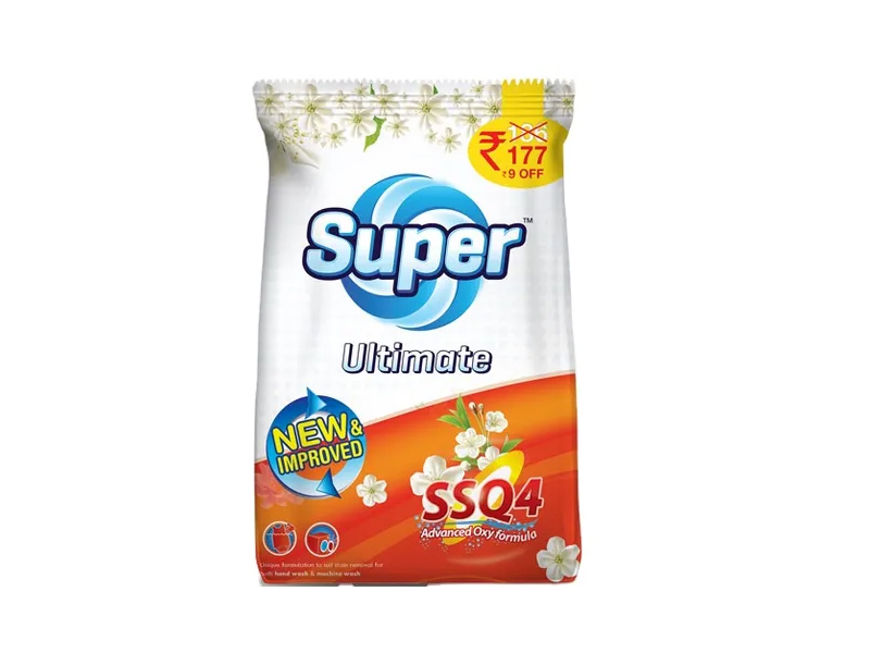 110g sachet high foam & strong perfume detergent powder