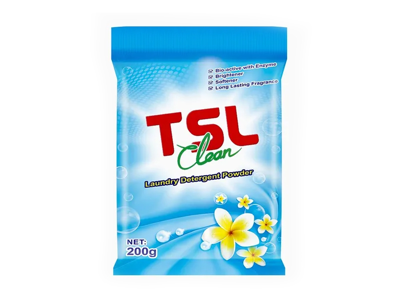 Super clean laundry detergent powder