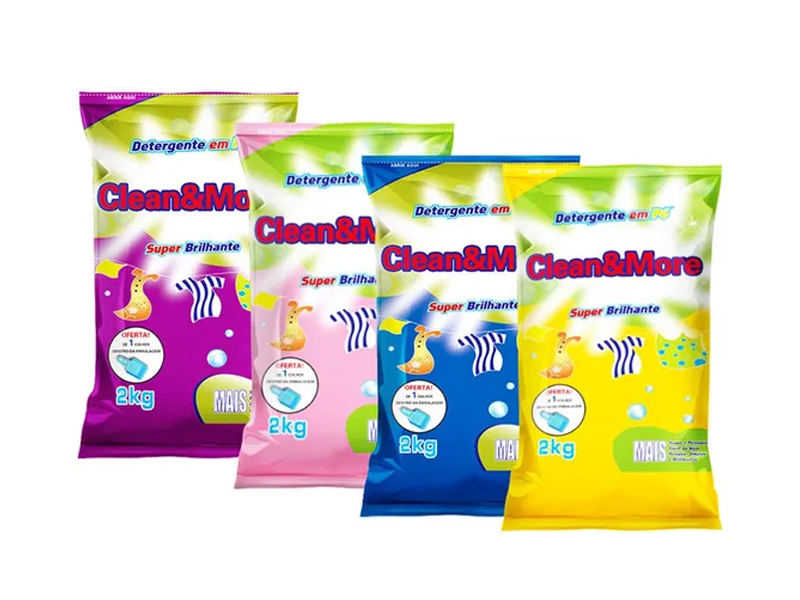 White spray dry cold water economy detergent powder