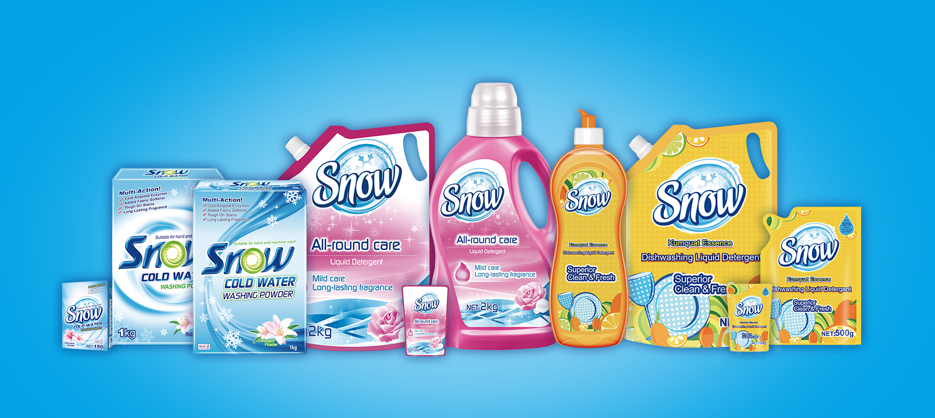 Box laundry detergent
