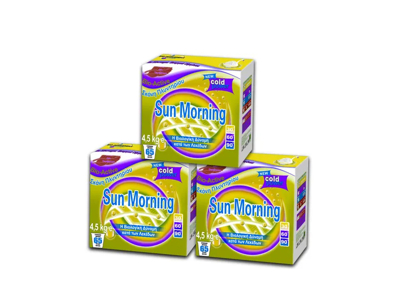Paper box package phosphorous detergent powder