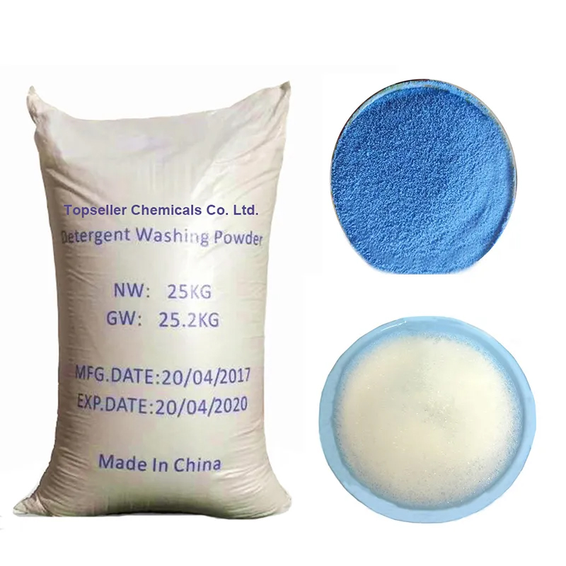 active matter washing detergent powder