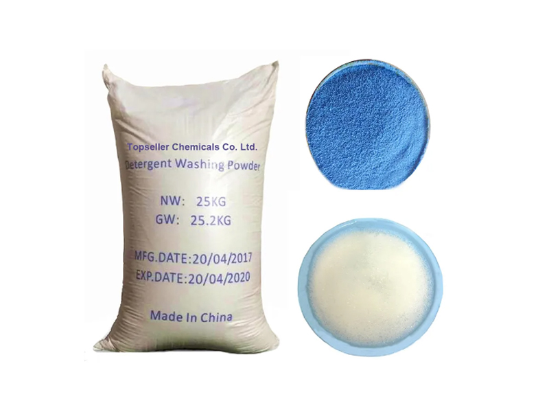 Detergent base powder and bulk laundry detergent washing powder