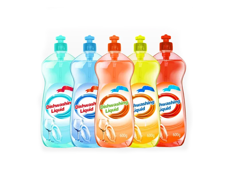 Kumquat flavor dishwashing liquid