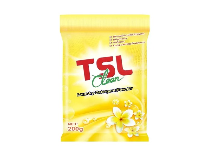 High density Bag packing laundry soap powder laundry detergent