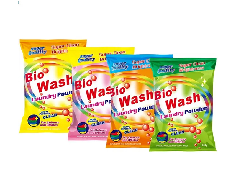 Front load automatic machine use detergent powder