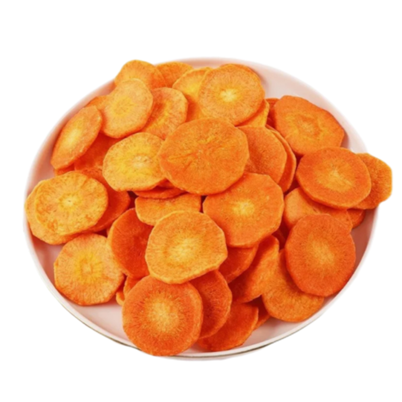 dried carrot chips