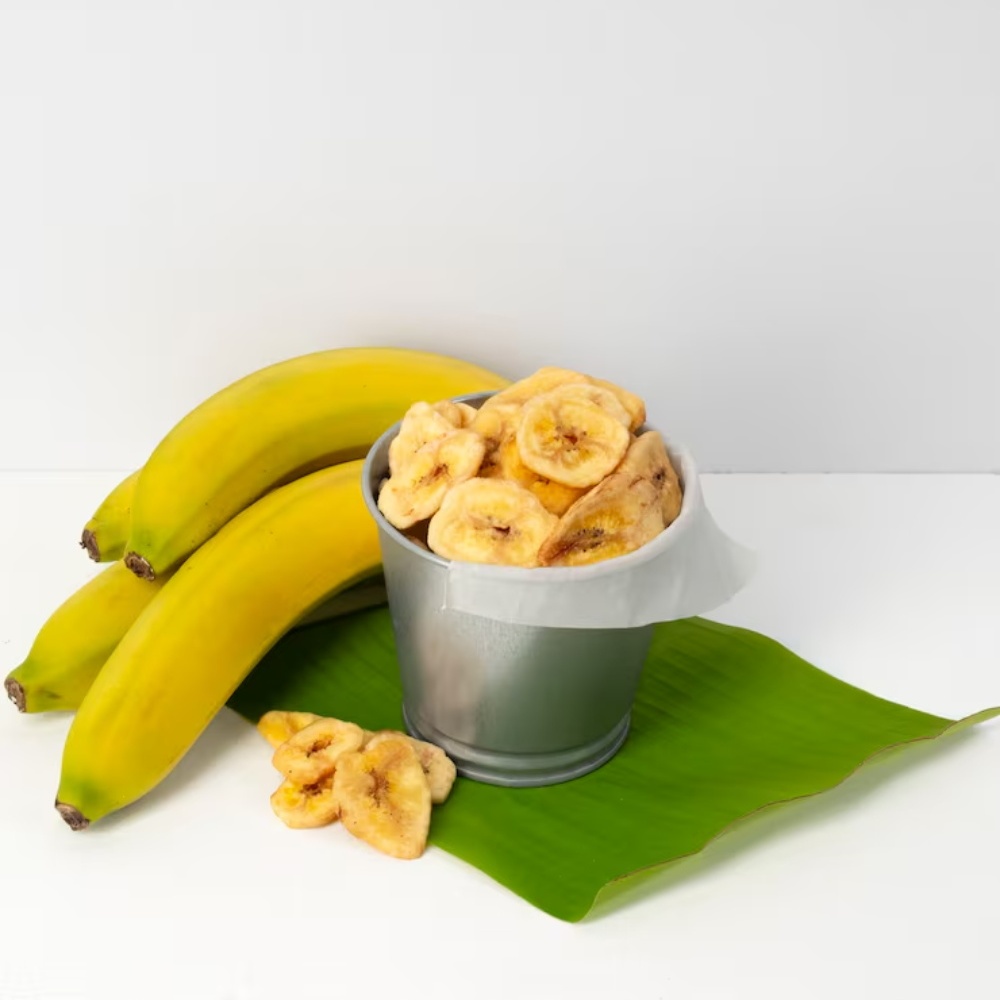 dried banana chips