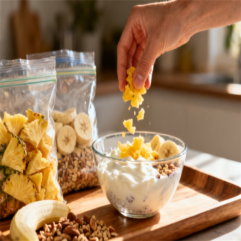 Freeze Dried Pineapple