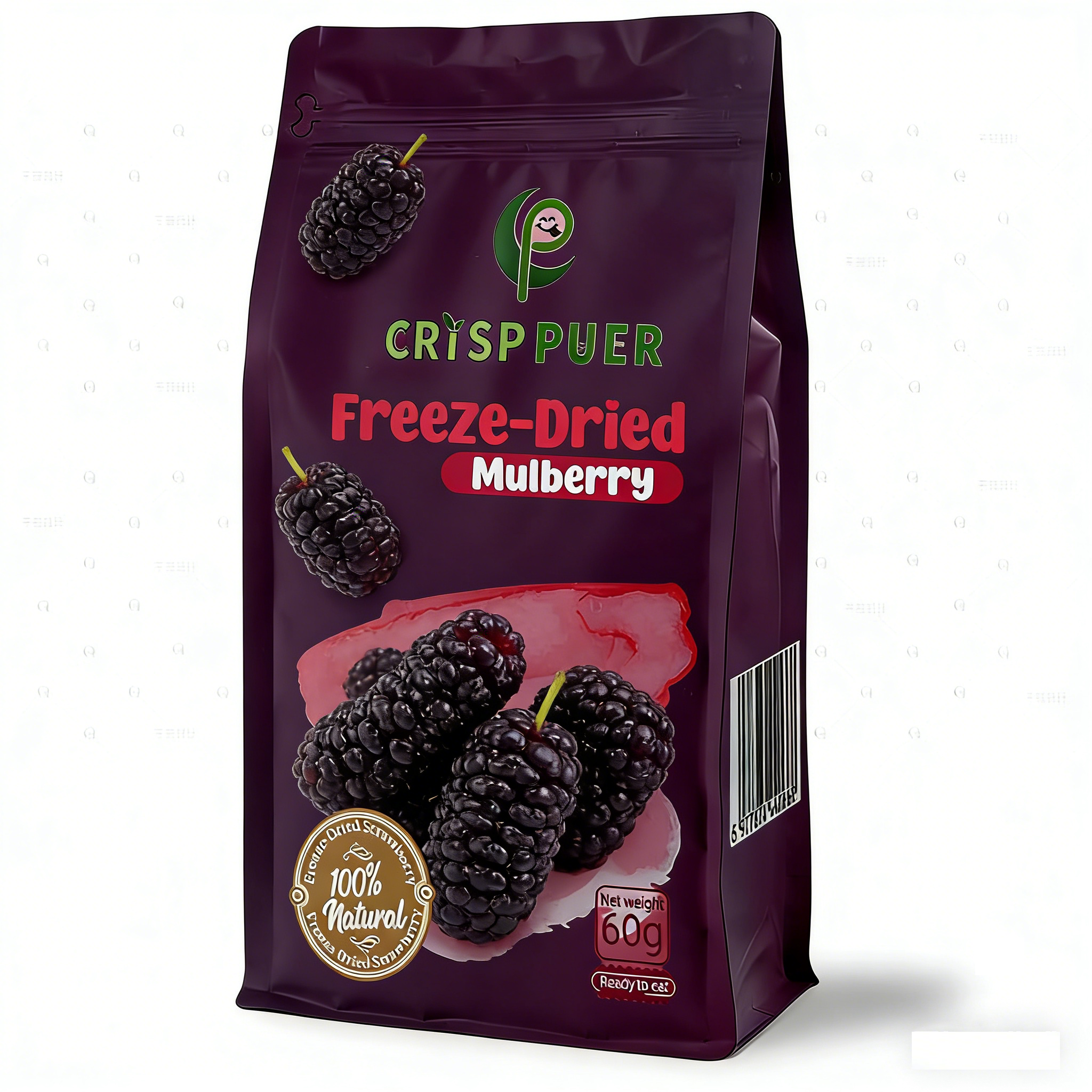 freeze dried mulberries