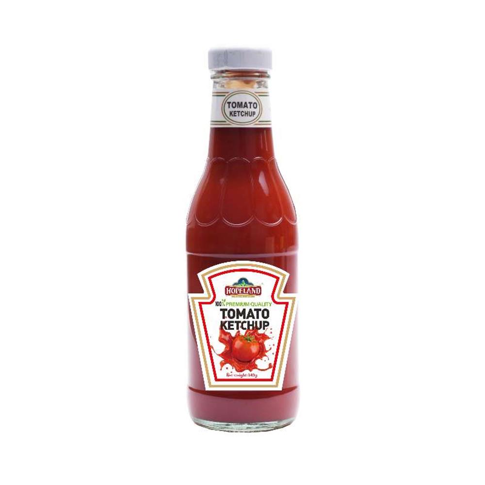 Glass Bottle Tomato Ketchup