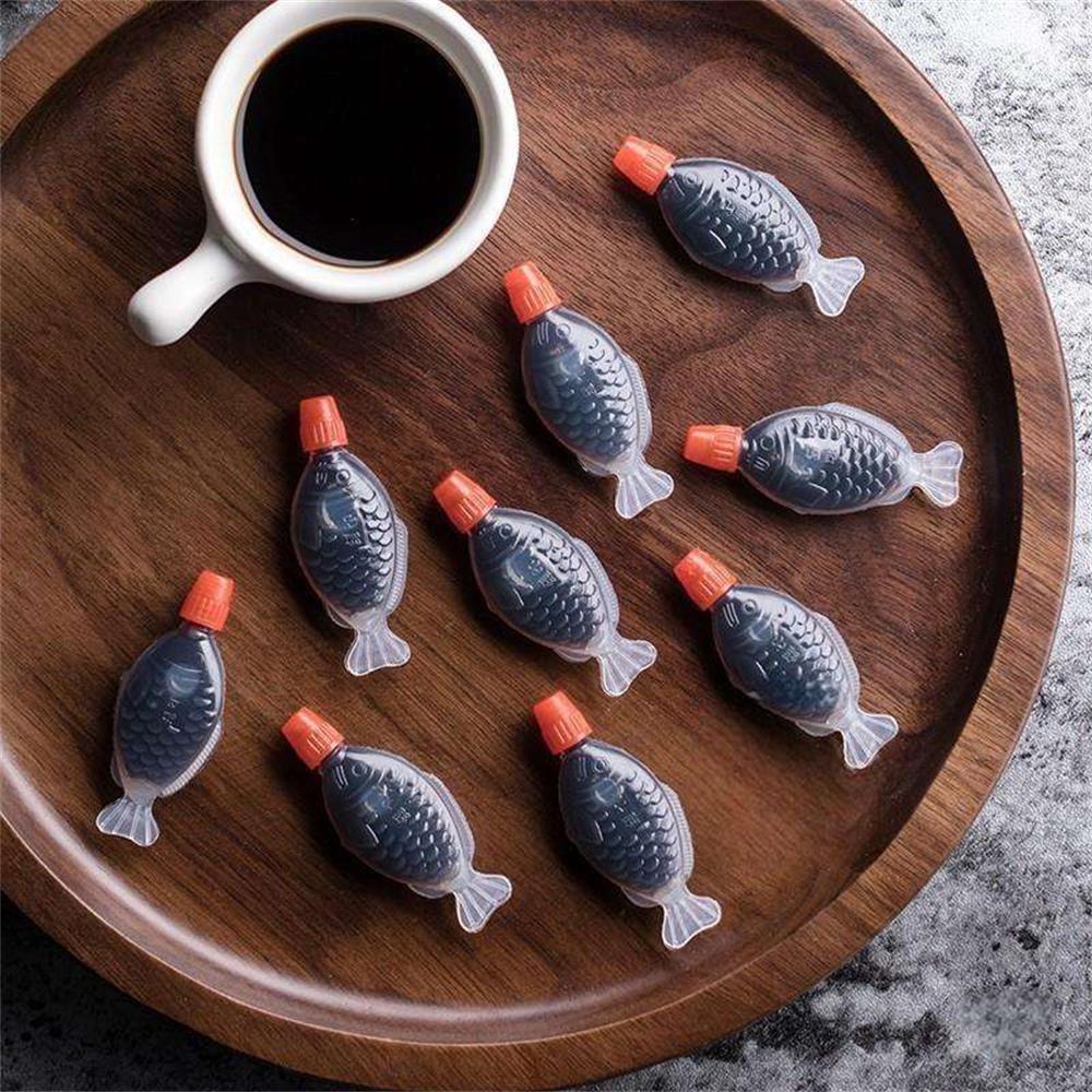 Sushi com molho de soja