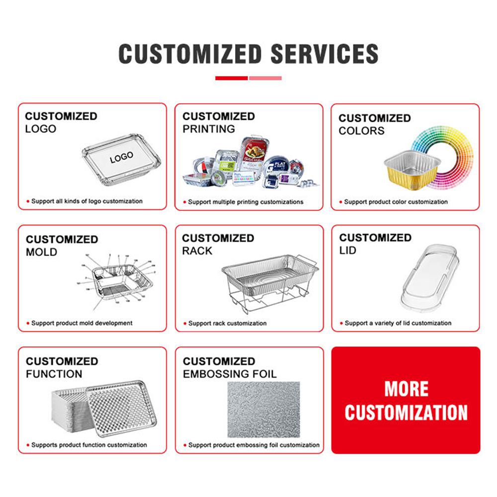 aluminum food containers