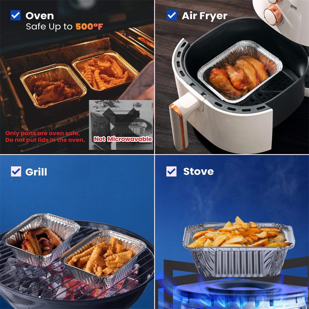 aluminum food containers